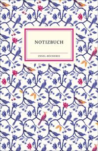 Notizbuch Insel-Bücherei »Ranken indigo«