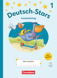 Deutsch-Stars - Lesetraining Ausgabe 2025 - 1. Schuljahr