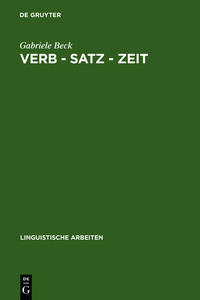 Verb – Satz – Zeit