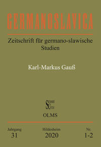 Germanoslavica. Zeitschrift für germano-slawische Studien