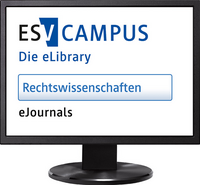 ESV-Campus Rechtswissenschaften eJournals