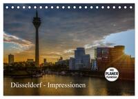 Düsseldorf - Impressionen (Tischkalender 2026 DIN A5 quer), CALVENDO Monatskalender