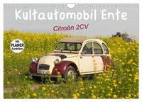 Kultautomobil Ente Citroën 2CV (Wandkalender 2026 DIN A4 quer), CALVENDO Monatskalender