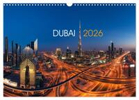 DUBAI - 2026 (Wandkalender 2026 DIN A3 quer), CALVENDO Monatskalender
