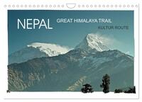 NEPAL GREAT HIMALAYA TRAIL - KULTUR ROUTE (Wandkalender 2026 DIN A4 quer), CALVENDO Monatskalender