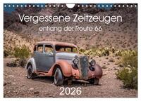 Vergessene Zeitzeugen entlang der Route 66 (Wandkalender 2026 DIN A4 quer), CALVENDO Monatskalender