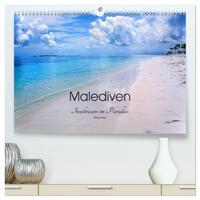 Malediven - Inseltraum im Paradies (hochwertiger Premium Wandkalender 2026 DIN A2 quer), Kunstdruck in Hochglanz
