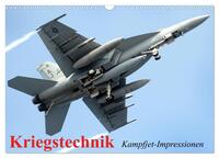 Kriegstechnik. Kampfjet-Impressionen (Wandkalender 2026 DIN A3 quer), CALVENDO Monatskalender