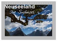 Neuseeland - Die Südinsel (Tischkalender 2026 DIN A5 quer), CALVENDO Monatskalender