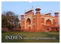 INDIEN - bunt und geheimnisvoll (Wandkalender 2026 DIN A3 quer), CALVENDO Monatskalender