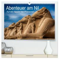 Abenteuer am Nil. Auf den Spuren der Pharaonen (hochwertiger Premium Wandkalender 2026 DIN A2 quer), Kunstdruck in Hochglanz