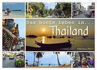 Das bunte Leben in Thailand (Wandkalender 2026 DIN A2 quer), CALVENDO Monatskalender