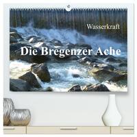 Wasserkraft - Die Bregenzer Ache (hochwertiger Premium Wandkalender 2026 DIN A2 quer), Kunstdruck in Hochglanz