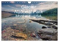 Glacier National Park Montana - USA (Wandkalender 2026 DIN A4 quer), CALVENDO Monatskalender