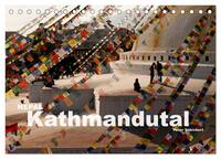 Nepal - Kathmandutal (Tischkalender 2026 DIN A5 quer), CALVENDO Monatskalender