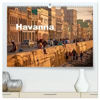 Havanna (hochwertiger Premium Wandkalender 2026 DIN A2 quer), Kunstdruck in Hochglanz
