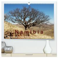 Namibia - faszinierende Menschen und Tiere (hochwertiger Premium Wandkalender 2026 DIN A2 quer), Kunstdruck in Hochglanz