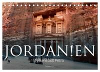Jordanien – Felsenstadt Petra (Tischkalender 2026 DIN A5 quer), CALVENDO Monatskalender