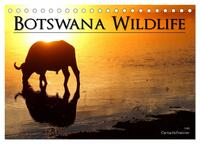 Botswana Wildlife (Tischkalender 2026 DIN A5 quer), CALVENDO Monatskalender