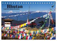 Bhutan 2026 - Land des Donnerdrachens (Tischkalender 2026 DIN A5 quer), CALVENDO Monatskalender