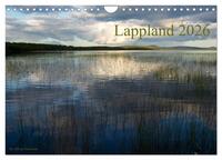 Lappland 2026 (Wandkalender 2026 DIN A4 quer), CALVENDO Monatskalender