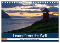Leuchttürme der Welt (Wandkalender 2026 DIN A4 quer), CALVENDO Monatskalender