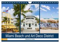 Miami Beach und Art Deco District (Wandkalender 2026 DIN A4 quer), CALVENDO Monatskalender