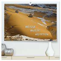 Weisse Wüste Ägypten (hochwertiger Premium Wandkalender 2026 DIN A2 quer), Kunstdruck in Hochglanz