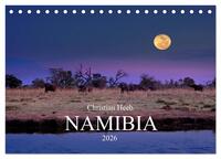 NAMIBIA Christian Heeb (Tischkalender 2026 DIN A5 quer), CALVENDO Monatskalender