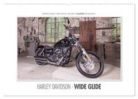 Emotionale Momente: Harley Davidson - Wide Glide (Wandkalender 2026 DIN A2 quer), CALVENDO Monatskalender