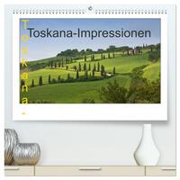 Toskana-Impressionen (hochwertiger Premium Wandkalender 2026 DIN A2 quer), Kunstdruck in Hochglanz