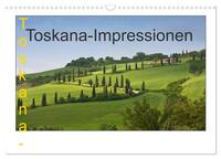Toskana-Impressionen (Wandkalender 2026 DIN A3 quer), CALVENDO Monatskalender