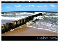 Usedom 2026 (Wandkalender 2026 DIN A2 quer), CALVENDO Monatskalender