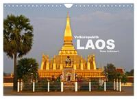 Volksrepublik Laos (Wandkalender 2026 DIN A4 quer), CALVENDO Monatskalender