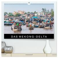 Das Mekong-Delta (hochwertiger Premium Wandkalender 2026 DIN A2 quer), Kunstdruck in Hochglanz