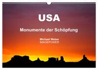 USA - Monumente der Schöpfung (Wandkalender 2026 DIN A3 quer), CALVENDO Monatskalender