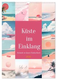 Küste im Einklang (Wandkalender 2026 DIN A3 hoch), CALVENDO Monatskalender