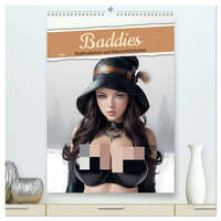 Baddies - Stadtmädchen und Naturschönheiten (hochwertiger Premium Wandkalender 2026 DIN A2 hoch), Kunstdruck in Hochglanz