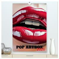 Pop Artbox (hochwertiger Premium Wandkalender 2026 DIN A2 hoch), Kunstdruck in Hochglanz
