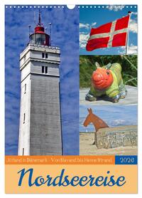 Nordseereise – Jütland in Dänemark – Von Blavand bis Henne Strand (Wandkalender 2026 DIN A3 hoch), CALVENDO Monatskalender