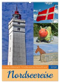 Nordseereise – Jütland in Dänemark – Von Blavand bis Henne Strand (Wandkalender 2026 DIN A2 hoch), CALVENDO Monatskalender