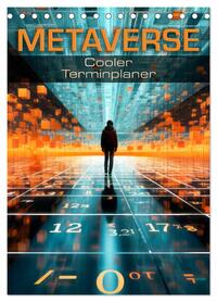 METAVERSE Cooler Terminplaner (Tischkalender 2026 DIN A5 hoch), CALVENDO Monatskalender