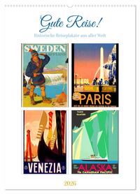 Gute Reise! (Wandkalender 2026 DIN A2 hoch), CALVENDO Monatskalender