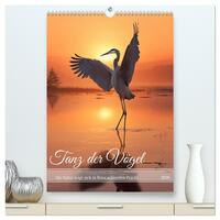 Tanz der Vögel (hochwertiger Premium Wandkalender 2026 DIN A2 hoch), Kunstdruck in Hochglanz