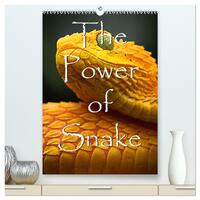 The Power Of Snake (hochwertiger Premium Wandkalender 2026 DIN A2 hoch), Kunstdruck in Hochglanz