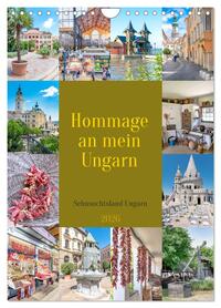 Hommage an mein Ungarn (Wandkalender 2026 DIN A4 hoch), CALVENDO Monatskalender