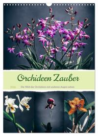 Orchideen Zauber (Wandkalender 2026 DIN A3 hoch), CALVENDO Monatskalender