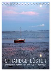 Strandgeflüster Kalender (Tischkalender 2026 DIN A5 hoch), CALVENDO Monatskalender