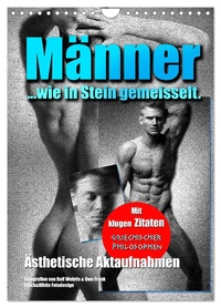 Männer... wie in Stein gemeisselt. (Wandkalender 2026 DIN A4 hoch), CALVENDO Monatskalender