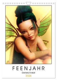Feenjahr 2026 (Wandkalender 2026 DIN A4 hoch), CALVENDO Monatskalender